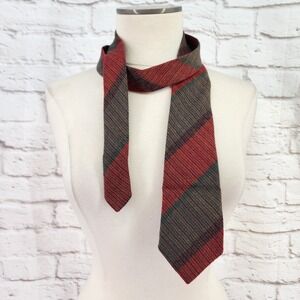 Edinburgh Woolen Mill Mens Tie 100% Wool Made In Scotland Classic Professional